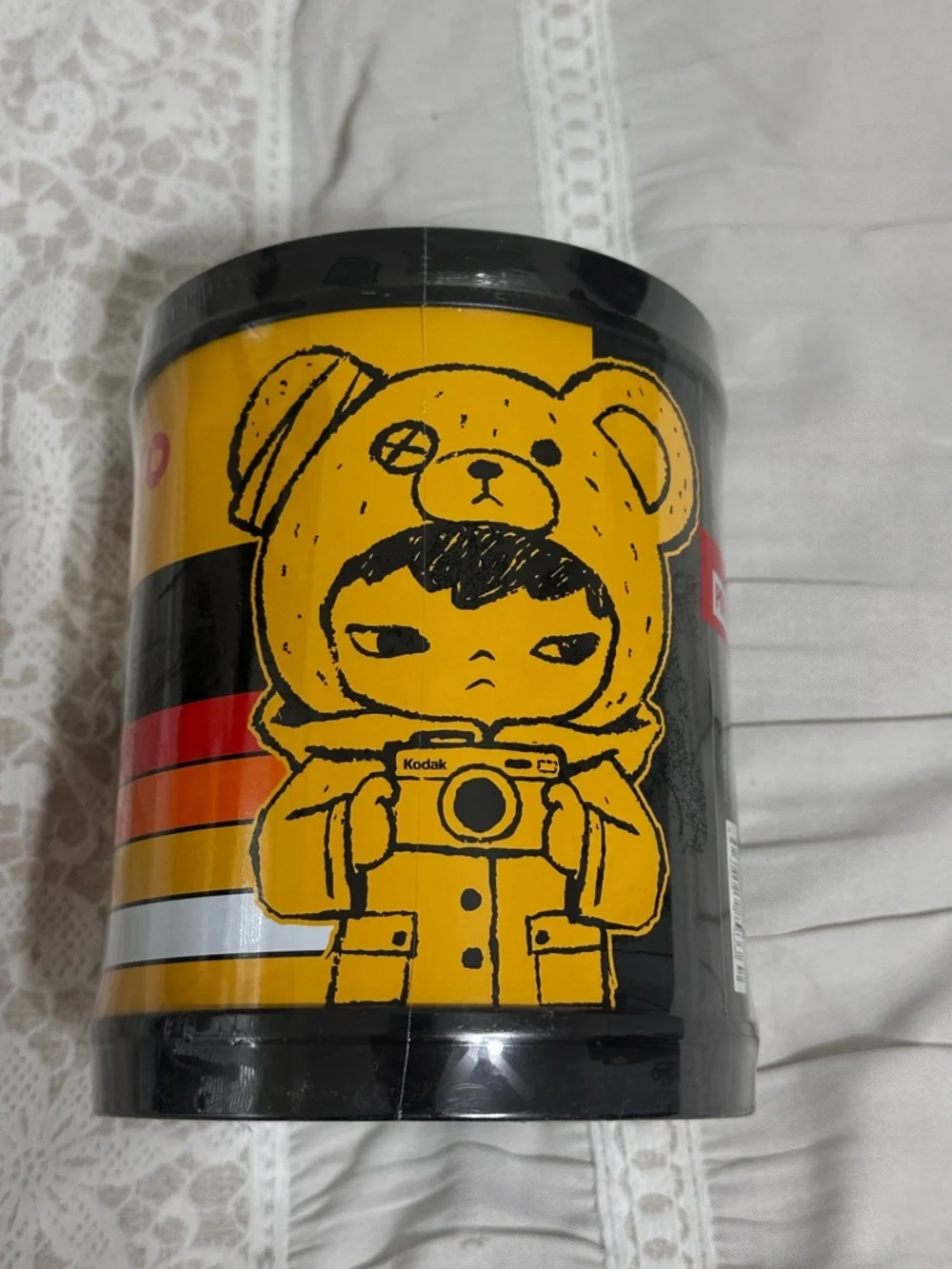 Kodak x Hirono Click Bear Plush Doll Pendant - POPMART